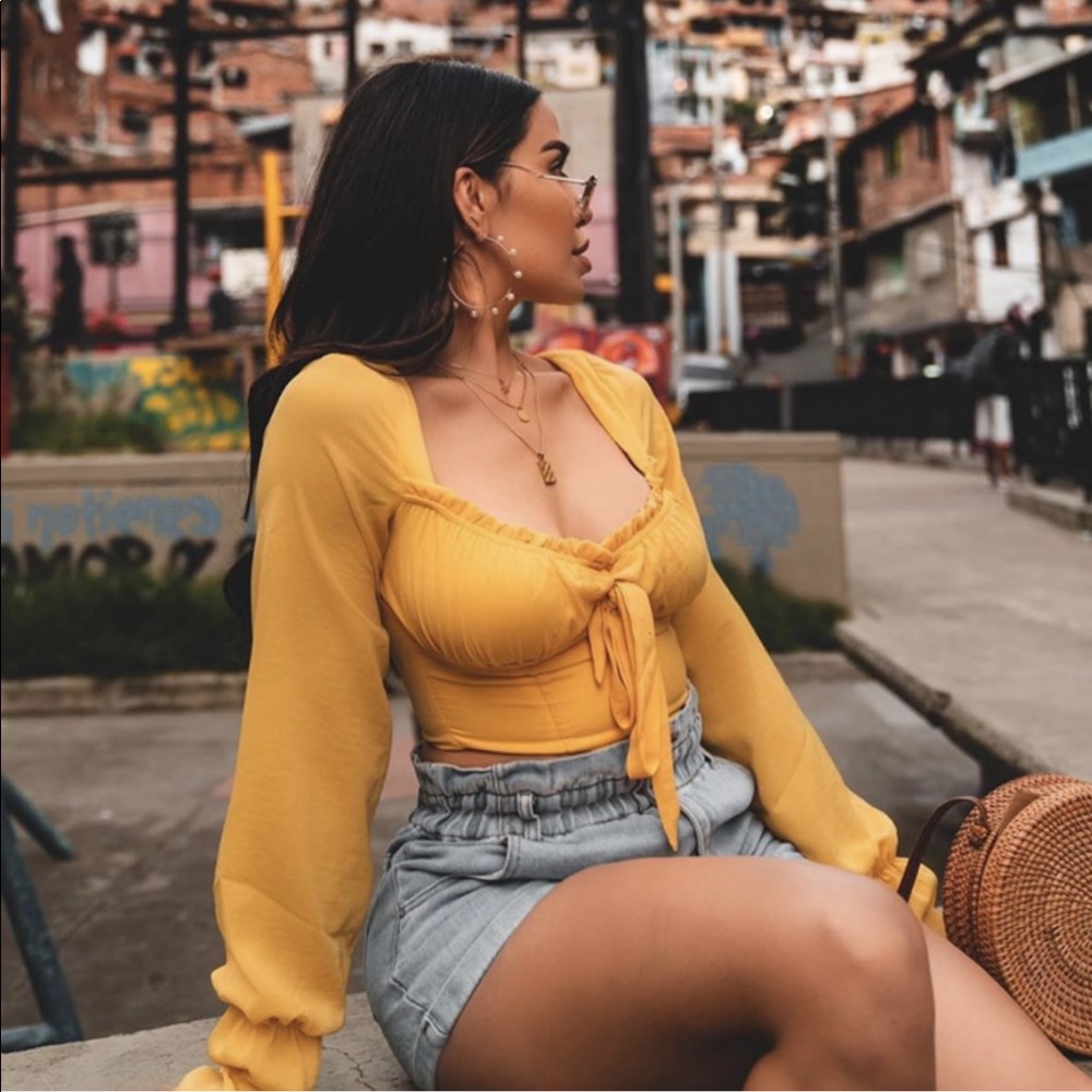 Tiger Mist Ocha Crop top